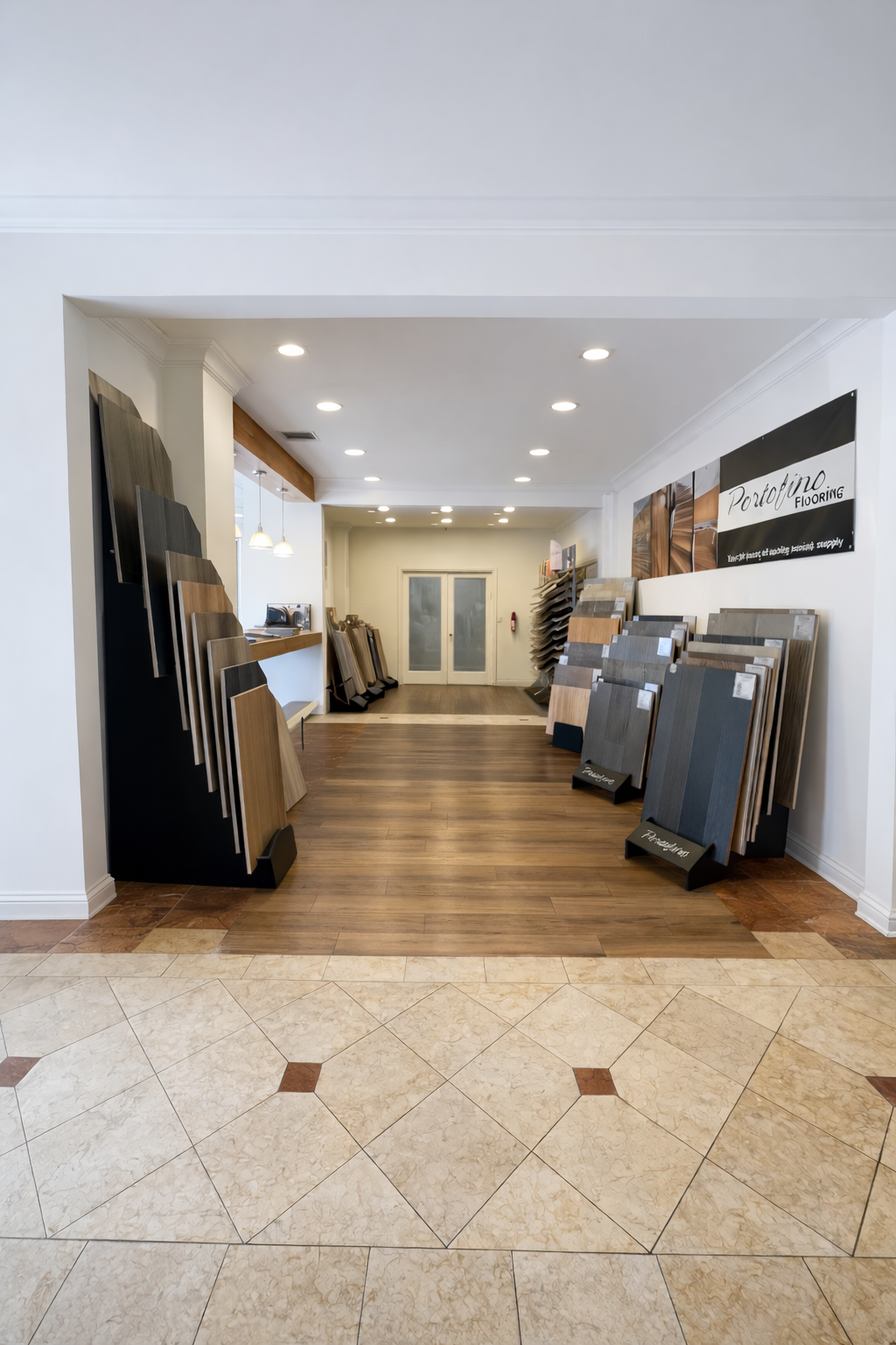 S&S Hardwood Floors Pico showroom Los Angeles